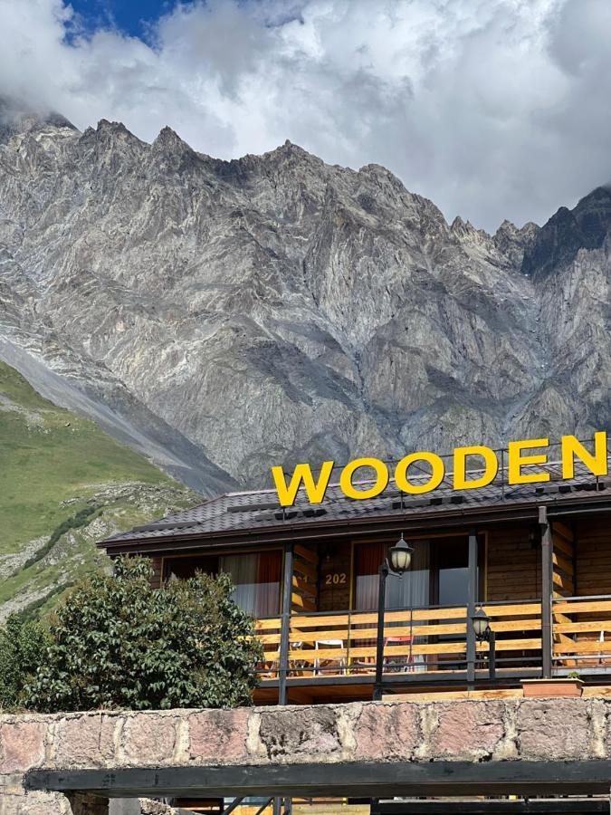 Wooden Hotel Kazbegi Екстериор снимка