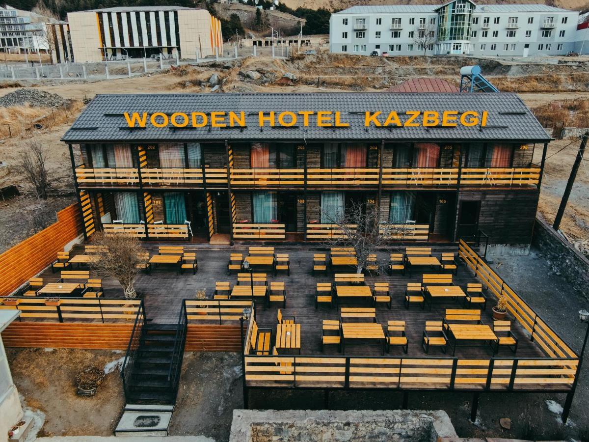 Wooden Hotel Kazbegi Екстериор снимка