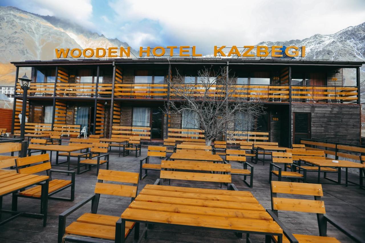 Wooden Hotel Kazbegi Екстериор снимка